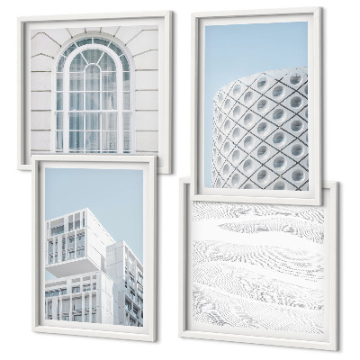 Galleria a parete geometria dell'architettura moderna