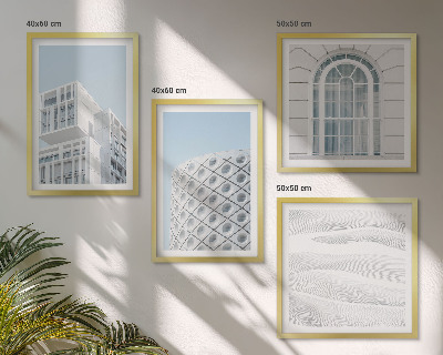 Galleria a parete geometria dell'architettura moderna
