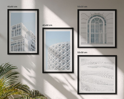 Galleria a parete geometria dell'architettura moderna