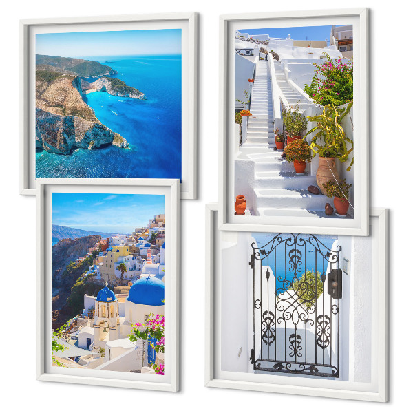 Galleria a parete Santorini Architettura greca Oia