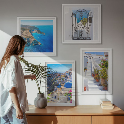 Galleria a parete Santorini Architettura greca Oia