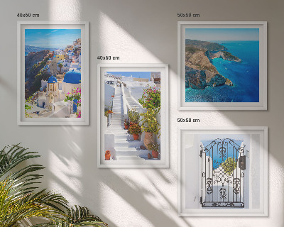 Galleria a parete Santorini Architettura greca Oia