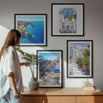 Galleria a parete Santorini Architettura greca Oia