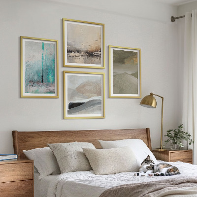 Galleria a parete Decorazioni astratte dipinte