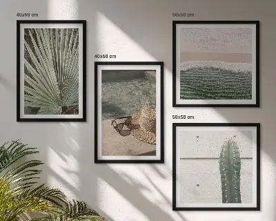 Accessori per piante tropicali galleria a parete