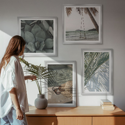 Galleria a parete Piante tropicali per le vacanze