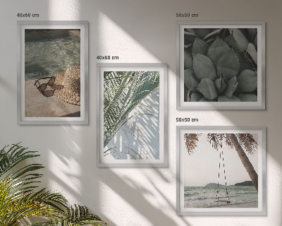 Galleria a parete Piante tropicali per le vacanze