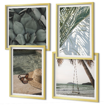Galleria a parete Piante tropicali per le vacanze