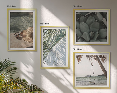 Galleria a parete Piante tropicali per le vacanze