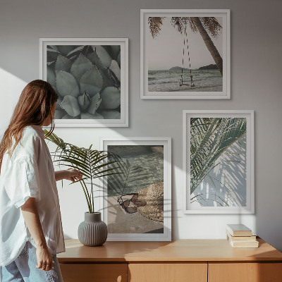 Galleria a parete Piante tropicali per le vacanze