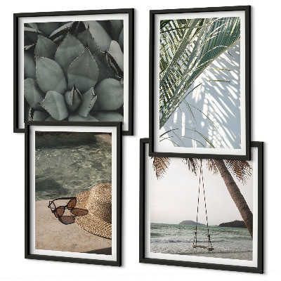 Galleria a parete Piante tropicali per le vacanze