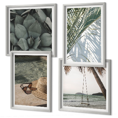 Galleria a parete Piante tropicali per le vacanze