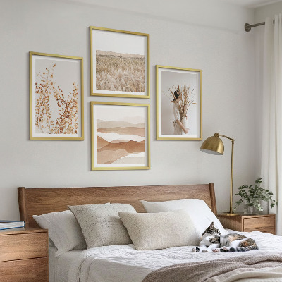 Galleria a parete Motivi vegetali in stile boho