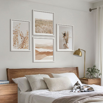 Galleria a parete Motivi vegetali in stile boho
