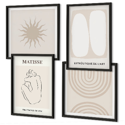 Polittico con cornice Linee minimaliste ed eleganti