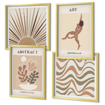 Galleria a parete Motivi astratti bohémien di Matisse