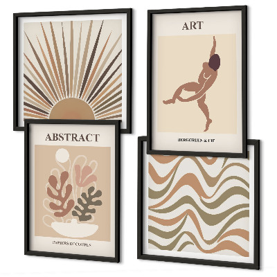 Galleria a parete Motivi astratti bohémien di Matisse