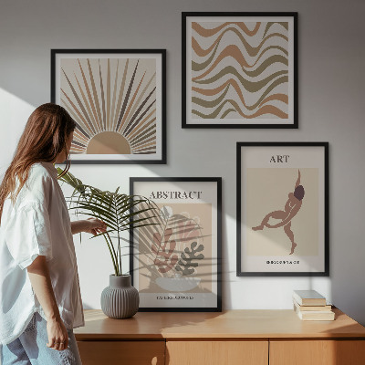 Galleria a parete Motivi astratti bohémien di Matisse