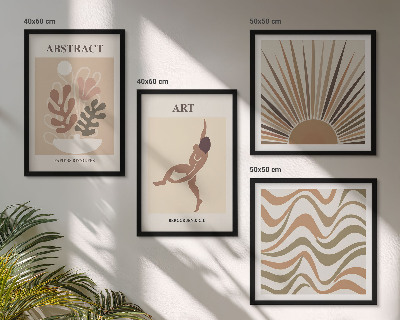 Galleria a parete Motivi astratti bohémien di Matisse