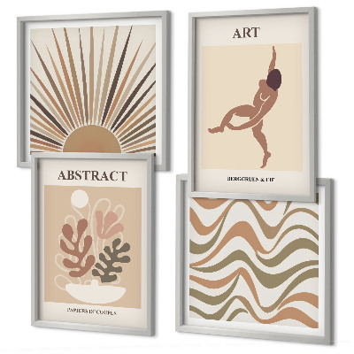 Galleria a parete Motivi astratti bohémien di Matisse