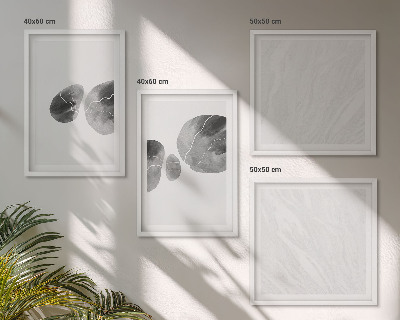 Polittico con cornice Schizzi di pittura astratta