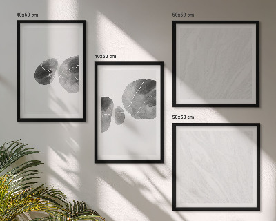 Polittico con cornice Schizzi di pittura astratta