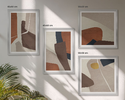 Galleria a parete Forme astratte moderne