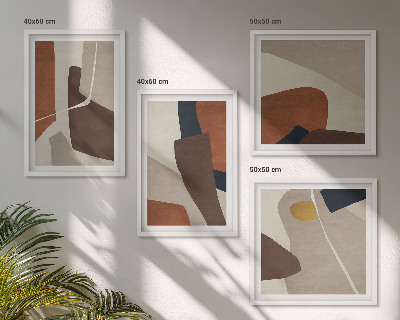Galleria a parete Forme astratte moderne