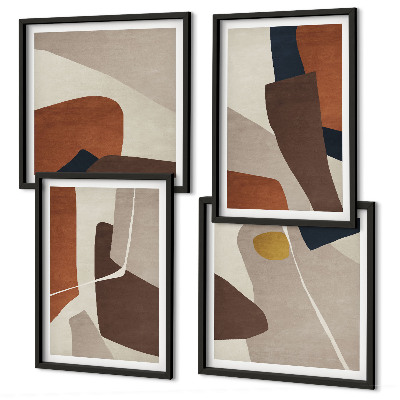 Galleria a parete Forme astratte moderne