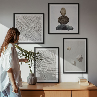 Galleria a parete Pietre arenarie, pittura moderna