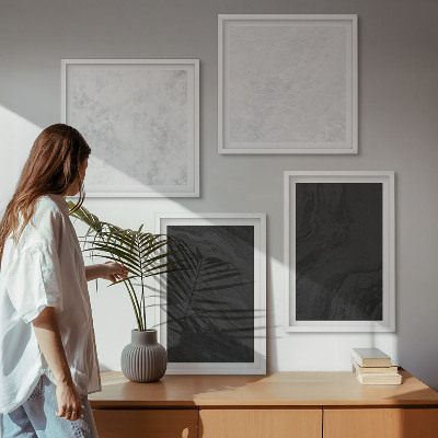 Polittico con cornice marmi scuri e luminosi