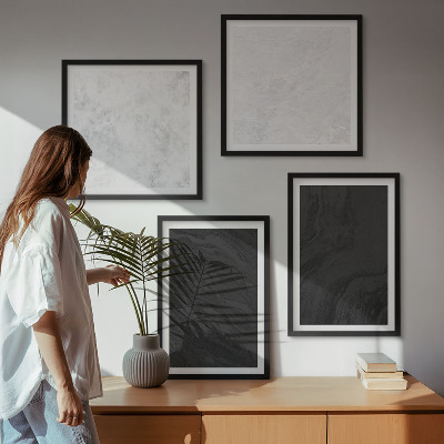 Polittico con cornice marmi scuri e luminosi