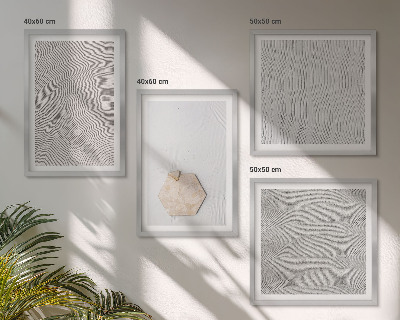 Galleria a parete Texture leggere e boho effetto sabbia