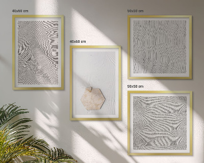 Galleria a parete Texture leggere e boho effetto sabbia