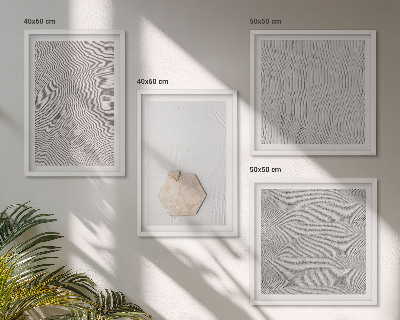 Galleria a parete Texture leggere e boho effetto sabbia