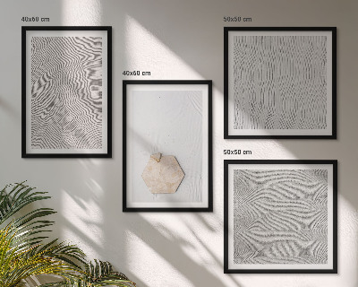 Galleria a parete Texture leggere e boho effetto sabbia