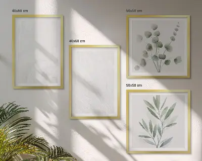Galleria a parete struttura in marmo con ramoscelli pastello