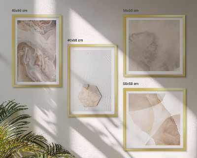 Galleria a parete Design astratto ispirato alla natura