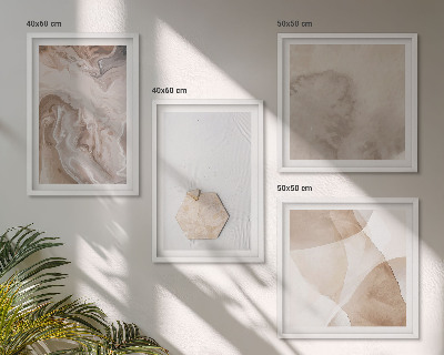 Galleria a parete Design astratto ispirato alla natura