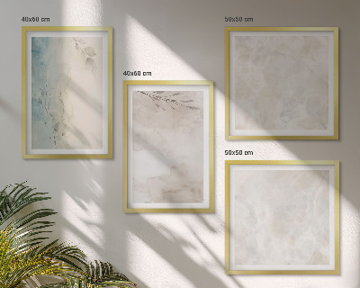 Composizione di 4 quadri texture di pittura ad acquerello