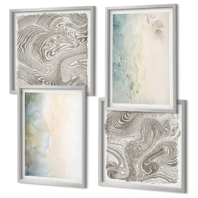 Polittico con cornice Cartoncini delicati per acquerello