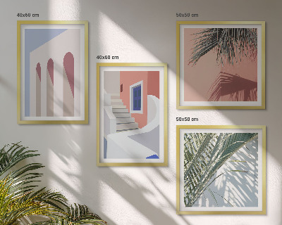 Galleria a parete Illustrazioni di architettura urbana