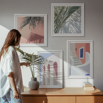 Galleria a parete Illustrazioni di architettura urbana