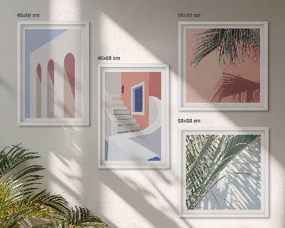 Galleria a parete Illustrazioni di architettura urbana