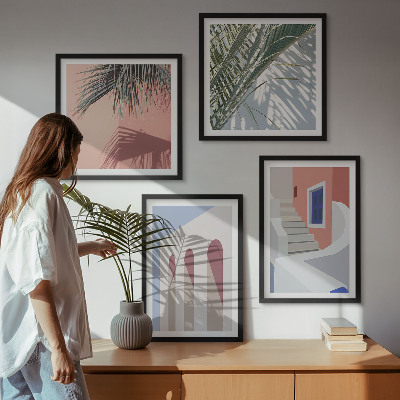 Galleria a parete Illustrazioni di architettura urbana