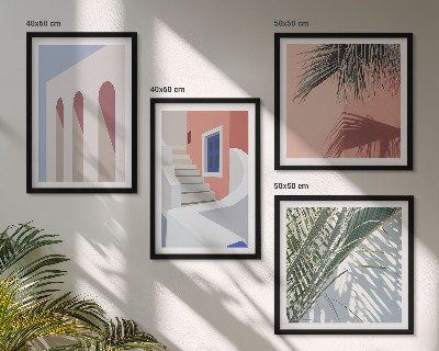 Galleria a parete Illustrazioni di architettura urbana