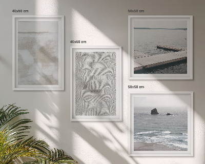 Polittico con cornice Design astratto, texture moderne