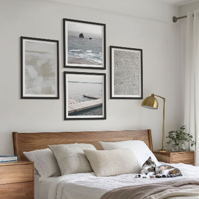 Polittico con cornice Design astratto, texture moderne