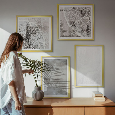 Galleria a parete Forme astratte moderne