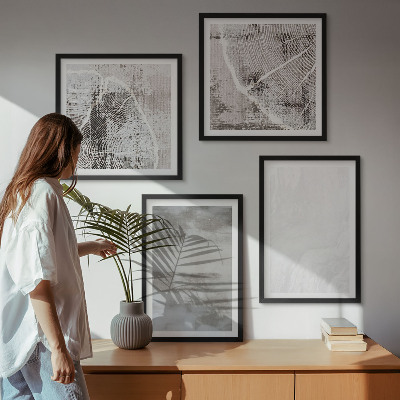 Galleria a parete Forme astratte moderne